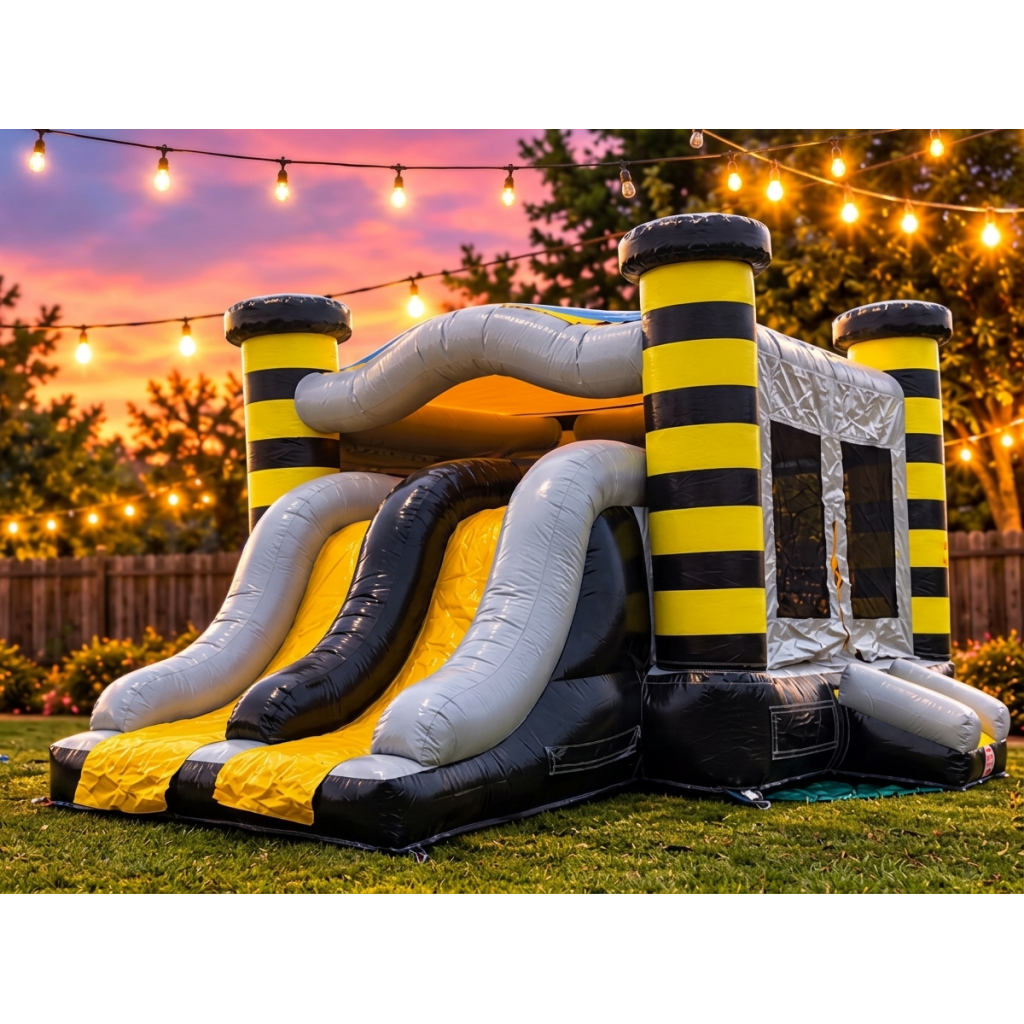 Black/Yellow Inflatable Combo