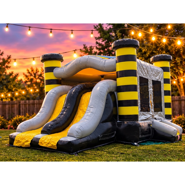 Black/Yellow Inflatable Combo